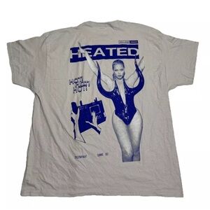 Beyoncé Renaissance World Tour 2023 Heated Concert Album Shirt Size 2XL *NEW*